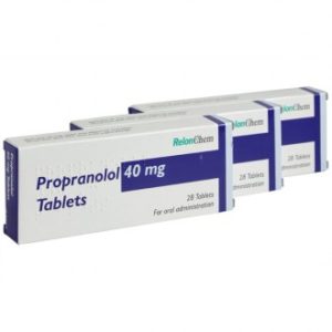 Propranolol 40 mg tablets