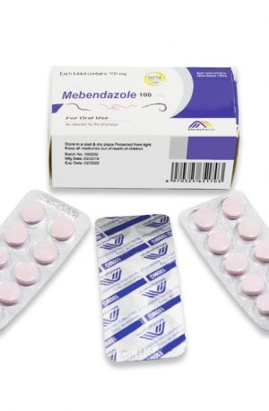 Mebendazole 100 mg tablets