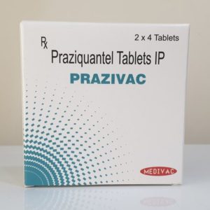 Praziquantel 600 mg tablets