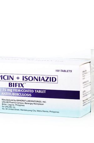 Rifampicin 150 mg + isoniazid 100 mg tablets