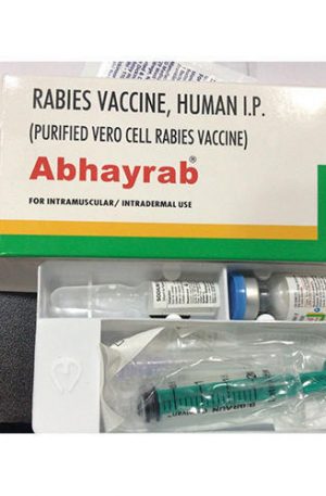 Anti-rabies vaccine injections